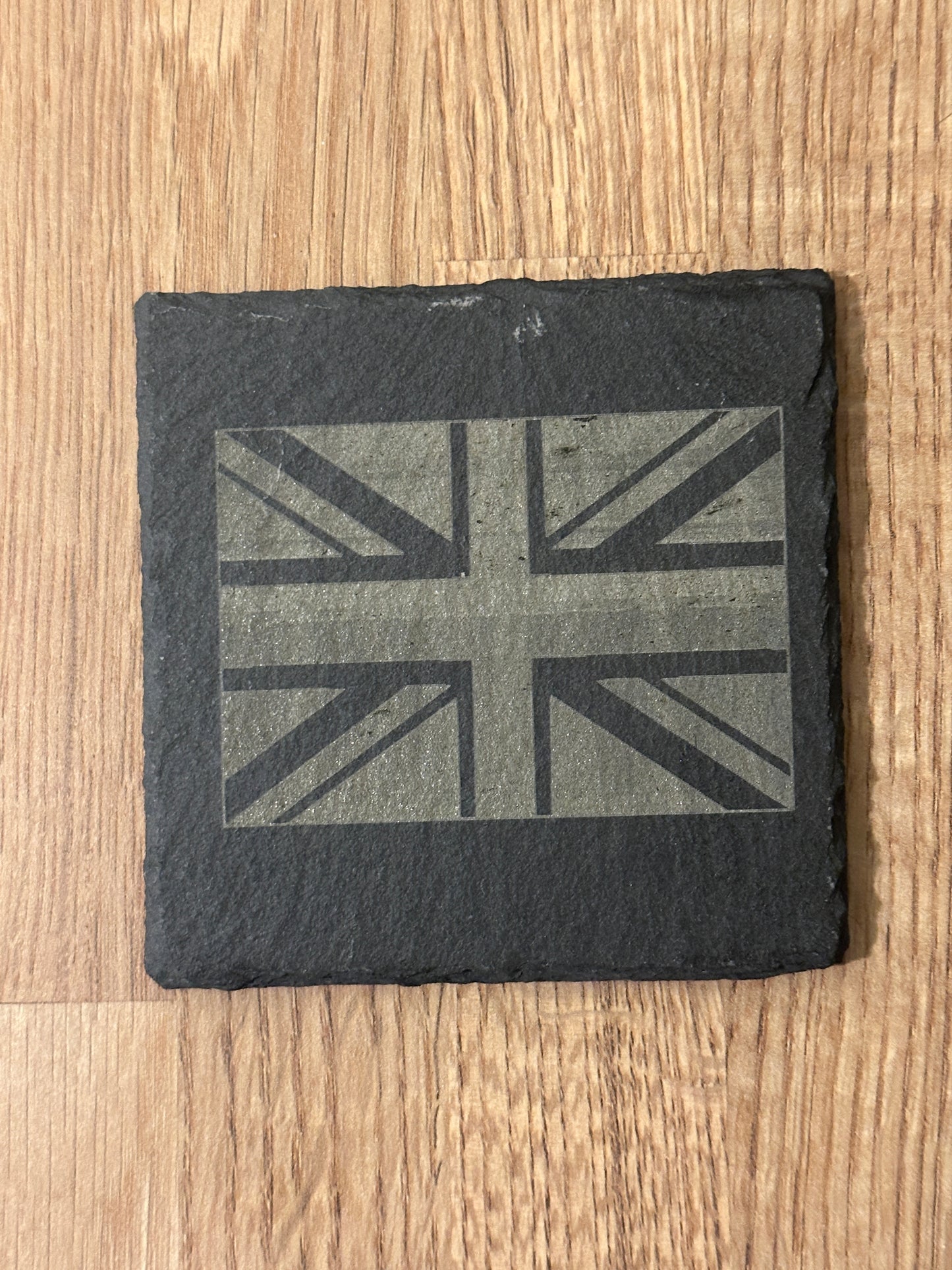 Union Jack Flag - Slate Coaster