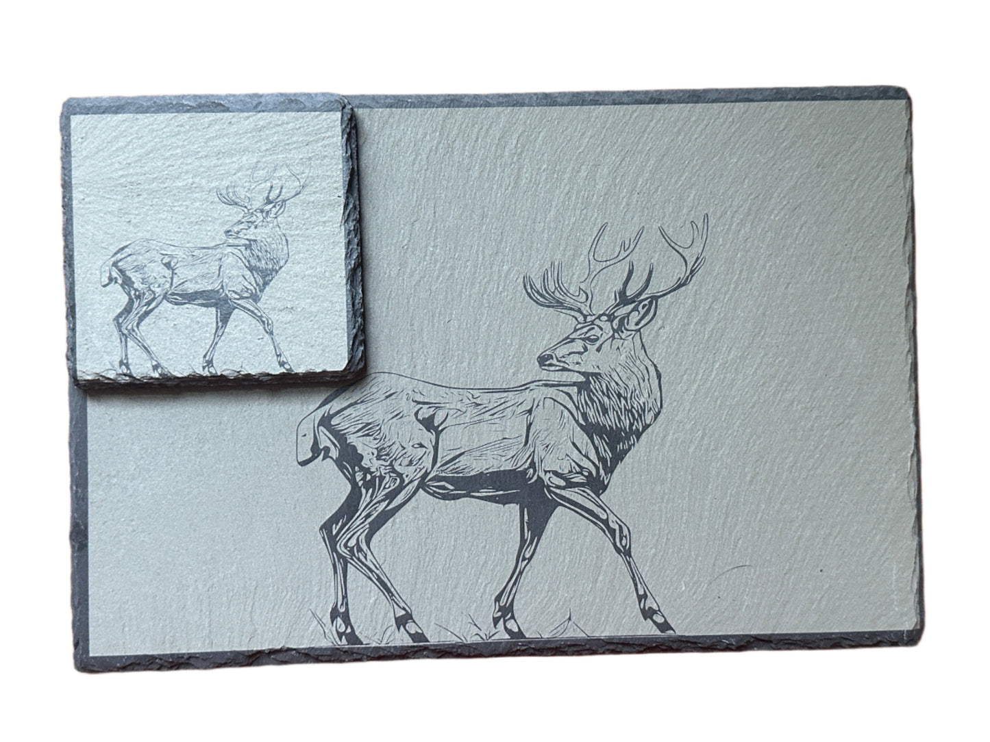 Stag - Slate Placemat & Coaster